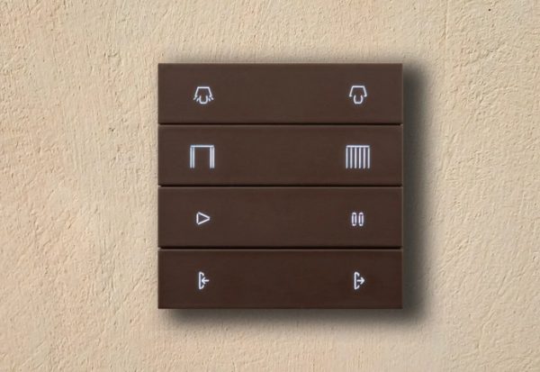 کلید هوشمند Core مدل eclipse push button switch
