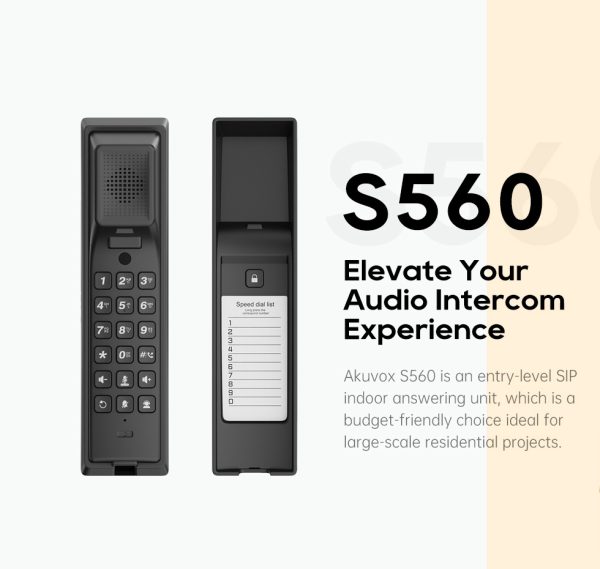 پنل داخلی Akuvox S560 (SIP Touch Panel) - تصویر 6
