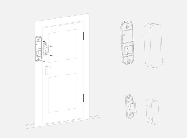 سنسور درب و پنجره Smart Door and Window  Sensor  zigbee - تصویر 2