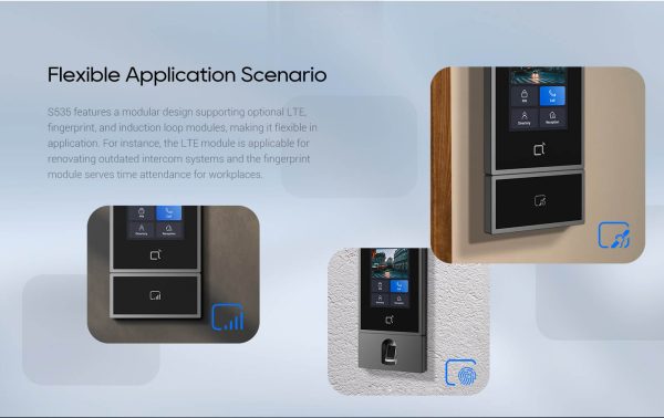 آیفون هوشمند Akuvox S535 و کیت نصب - تصویر 6