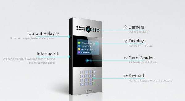 آیفون تصویری Akuvox R28A IP و کیت نصب - تصویر 4