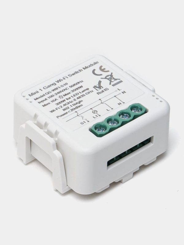 ماژول پرده زیگ‌بی 1 پل (Akubela 1 Gang Zigbee Curtain Module) - تصویر 2