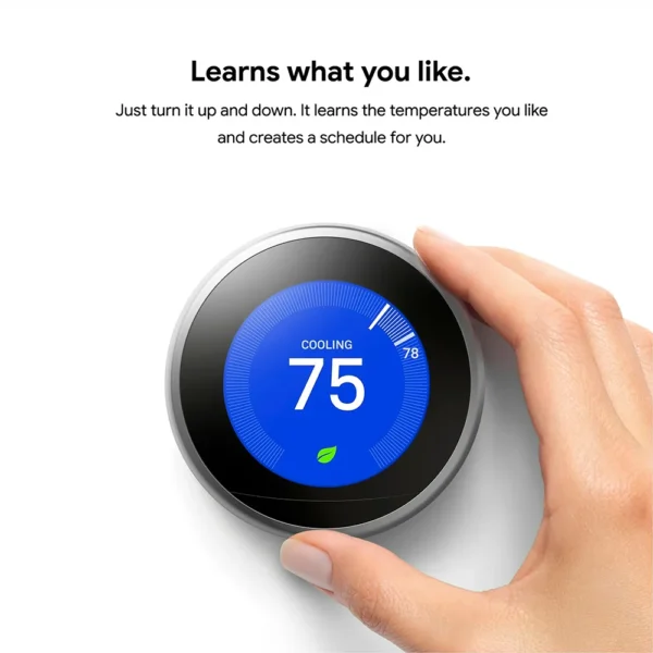 ترموستات هوشمند Google Nest Learning Thermostat نسل 3 - تصویر 2