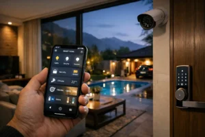 کنترل خانه از راه دور با موبایل